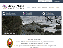 Tablet Screenshot of esquimaltunited.com